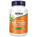 Now Foods Milk Thistle Extract 750 mg Silymarin (600 mg), največja jakost - 90 Veg kapsule