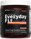 TRULEAN vsak dan Fit Voda za izboljšanje sladkorja Brez elektrolita Powder Drink BCAA Mešanica Keto Aminokisline dodatek Okusna jagodna limonada 30 Servisi (Pack of 1)