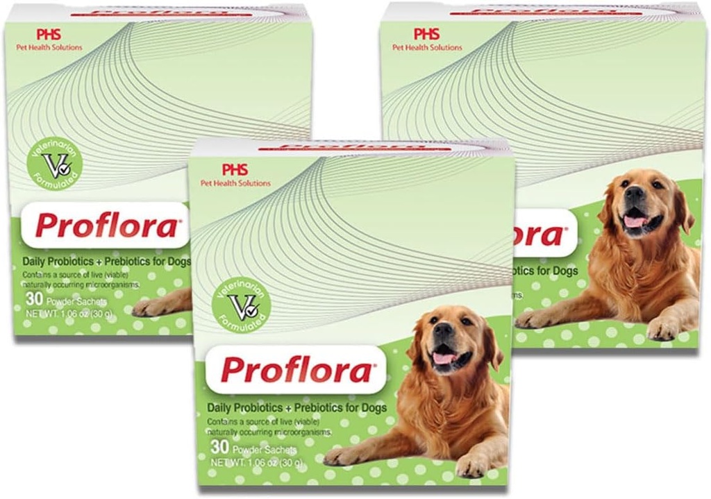 Probiotik za pse – zdravo prebavljanje – povečanje imunskega sistema – normalno delovanje kovčka – zdravstveno varstvo kože in plašča – dodatek za GI Tract – 90 servingov, 3-pak