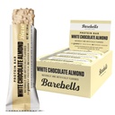 Barebells Beljakovinske čokolade Beli čokoladni mandlji - 12 Count, 20g Visoke Beljakovinske sladice - Čokolada Nutrition Bar z 1g skupno sladkorji - na-the-Go zajtrk ali post-workout prigrizek