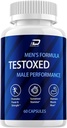 Testoxed kapsule dodatek, Testoxed Advanced Moški Wellness Podpora, Uradna Testoxed maksimalna moč energijska učinkovitost, Testoxed Premium dietna formula pregledi (1 pakiranje - 60 kapsul)