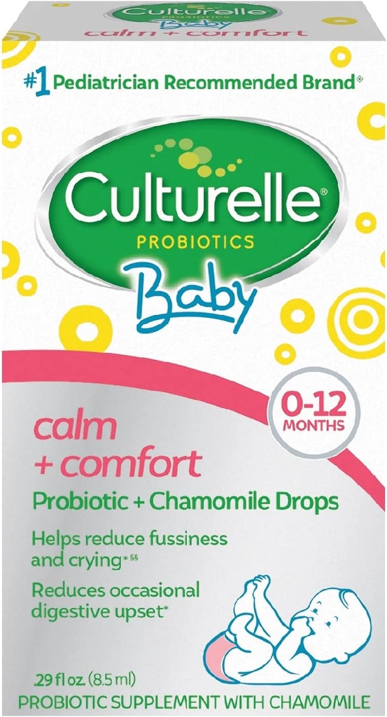 Culturalle Baby Calm + Comfort probiotics + Kamilice kapljice  Kapljice