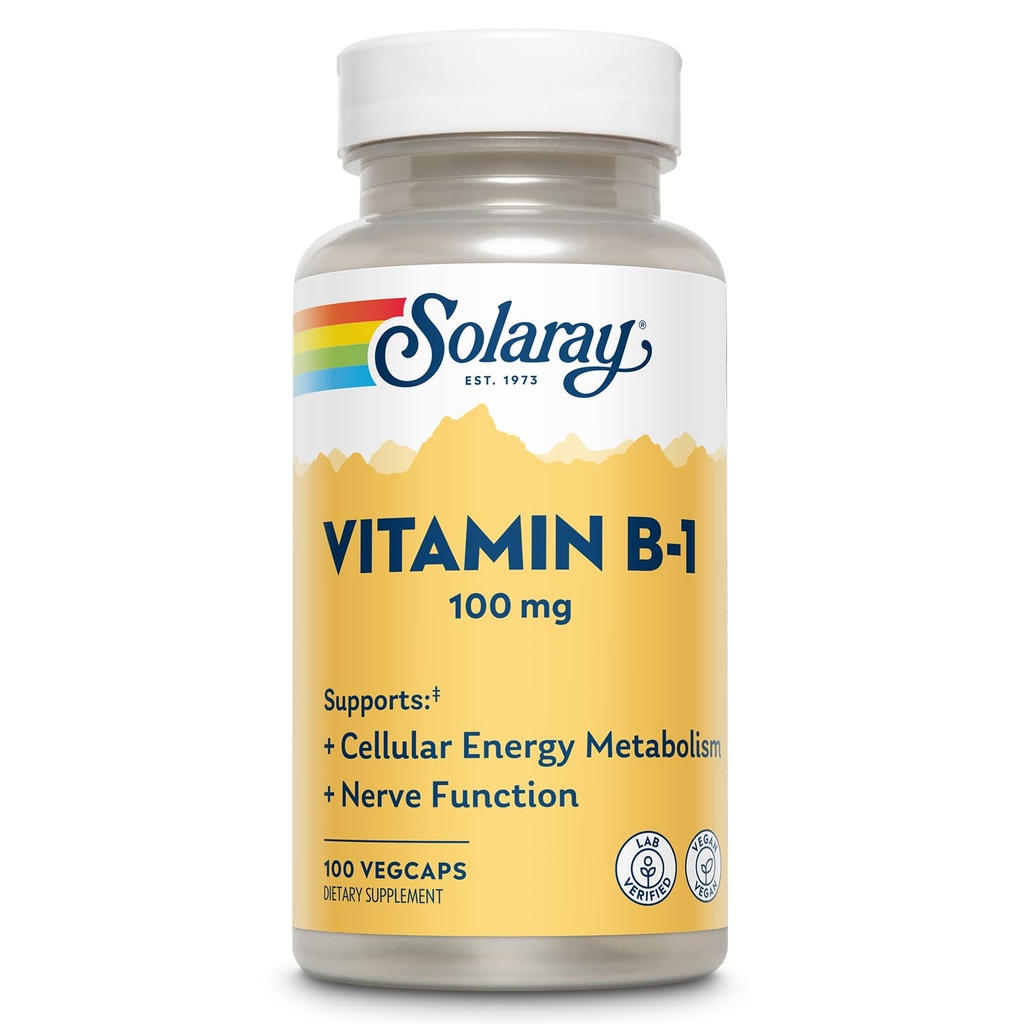 SOLARAY Vitamin B-1 100 mg 