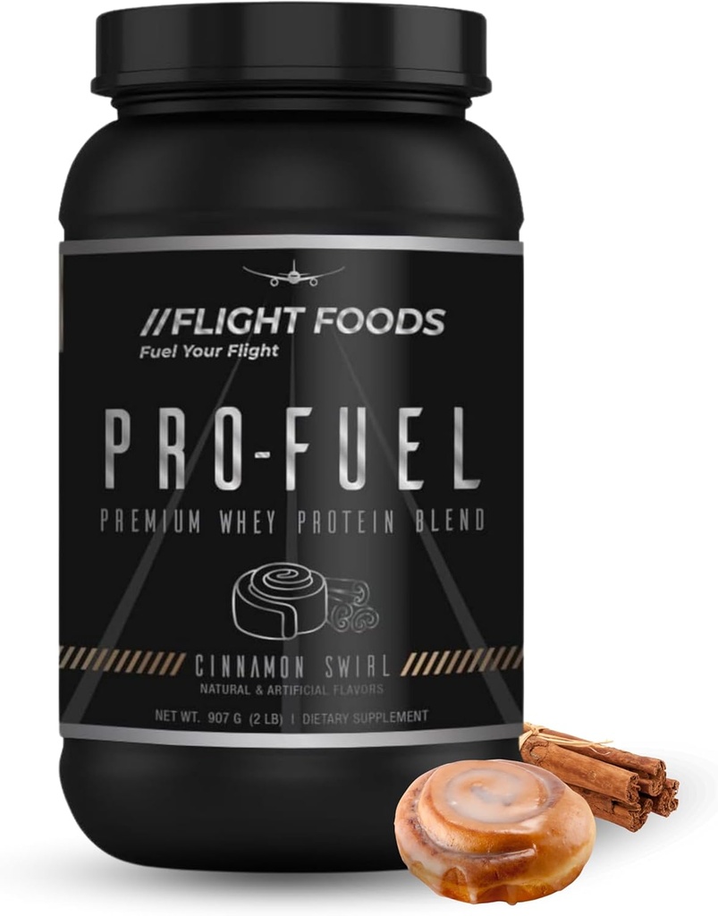 Pro-Fuel Premium Whey Protein Mešanica (2 lb, Cimetov vrtljaj)