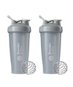 BlenderBottle Classic Shaker steklenica kot nalašč za beljakovinske Shake in Pred vadbo, 28-Ounce (2 pakiranje), Proble Siva
