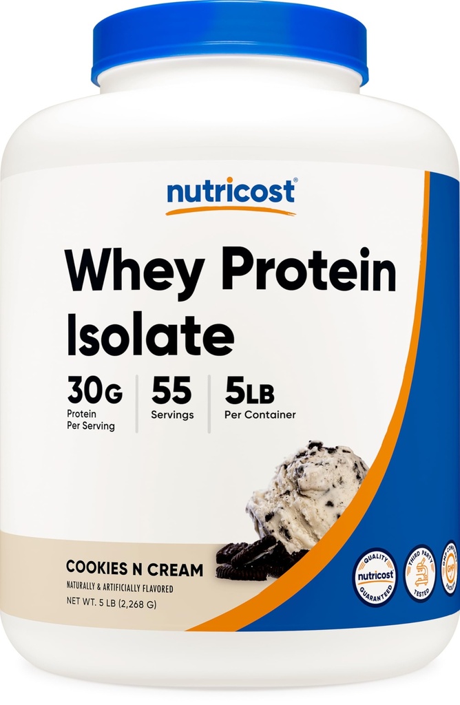 Nutricost Whey Protein Izolat (piškotki N krema) 5LBS