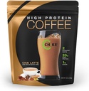 Chike Chai Latte High Protein Iced Coffee, 20 G proteini, 2 Shots Espresso, 1 G sladkor, Keto prijazno in Gluten brezplačno, 14 Serving (16 Ounce)
