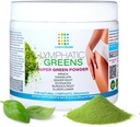 Bruizex Lymphatic Greens: Superfood Powder Supplement for Lymphatic Drainage & Lymph Support I Post Liposuction, BBL, Lipedem, Masaža I Deluje s Fajo, Lipo Foam, Massager, Oil I Vegan I 8 Oz