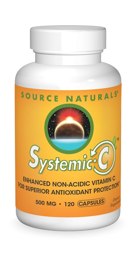 Vir Naturals Sistemski C, 500 mg - 120 kapsul