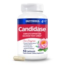 Enzymedica, Candidase, Prebavne encime za nežno čiščenje podporo, Gut Health & Digestion, 42 Število