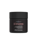 Liveood Dnevno kompleksne kapsule vitamina B za moške in ženske, metilirani B12 in folat, 11 aktivnih oblik, vključno z B1 B2 B3 B5 B6 & biotin, brez glutena, veganski B vitamini za nohte las, 30 kapsul