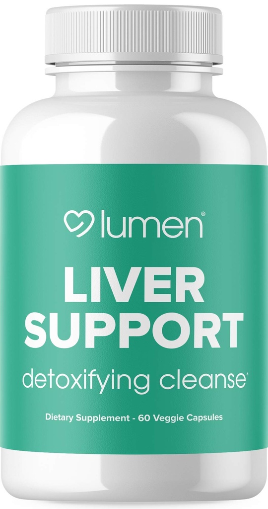 Liver Support - Powerful Detoxifying Cleanse Supplement - Contains Milk Thistle, Dandelion, Turmeric, Ginger, Beet Root, Berberine, & Artichoke Extract - 60 Vegetable Capsules (60 Count (Pack of 1)