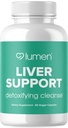 Liver Support - Powerful Detoxifying Cleanse Supplement - Contains Milk Thistle, Dandelion, Turmeric, Ginger, Beet Root, Berberine, & Artichoke Extract - 60 Vegetable Capsules (60 Count (Pack of 1)