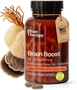 Rastlinska terapija Levje Mane Kapsule, proizvedene v ZDA 4 Mesec oskrbo s Turkey rep in Cordyceps podpira spomin fokus dopolnila za ženske in moške Brain Boost 120 Vegetarijanske kapsule