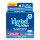Nytol Quick Caps Nočno spanje Aid z difenhidramin HCI, Easy-to-Swallow Caplets za padec spanje hitro, 32 Število
