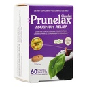 Prunelax Ciruelax maksimum olajšave Laksativne tablete z naravno Senno za občasno zaprtje, Senna Extract, Vegan & Gluten-free, Nežna čez noč Relief - 60ct