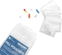 Vrečke tablet, plastične vrečke tablet (Pack of 200) – Žepne potovalne tablete Baggies – Reseable zipper tablete Organizator vrečke vrečke – 3” x 2” – Dnevna medicina shranjevanje vrečke – Počisti w/Write na etiketi