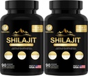 35450MG Pure Shilajit Supplement - himalajski organski Shilajit za moške in ženske maksimalna moč Shilajit za izboljšano energetsko in imuno podporo 180 Veggie kapsule