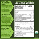 TruWild Greens Superfood Juice v prahu, z 22+ Zelenimi in antioksidanti, naravnim imunskim sistemom, stresom, podporo za prebavo v prahu, 90 servingov, 3 pakiranja