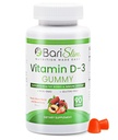 BariSlim Bariatrični vitamin D-3 Gumiji - posebej oblikovan vitamin Gummy za bolnike po operaciji hujšanja - enostavno za pozabo in odlične okusne sadne arome 