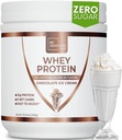 Moja pustolovščina za fit sirotkinega izolata beljakovin v prahu - malo ogljikovih beljakovin v prahu za ženske - sladkan s Stevia Whey izolat beljakovin za mišično rast - beljakovinski prah (Chocolate Ice Cream, 15 Serving)
