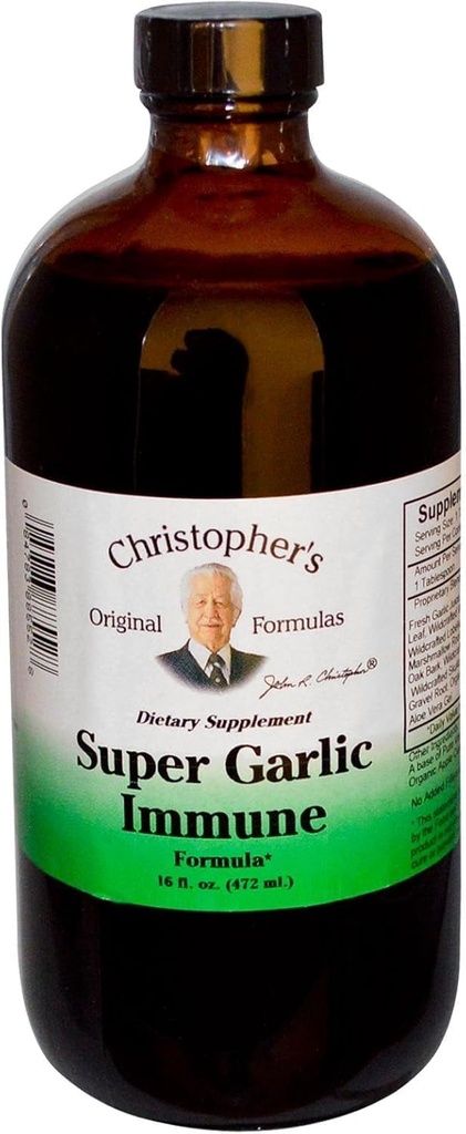 Christopher's Original Formule Super Česen Immune Syrup 16 fl oz