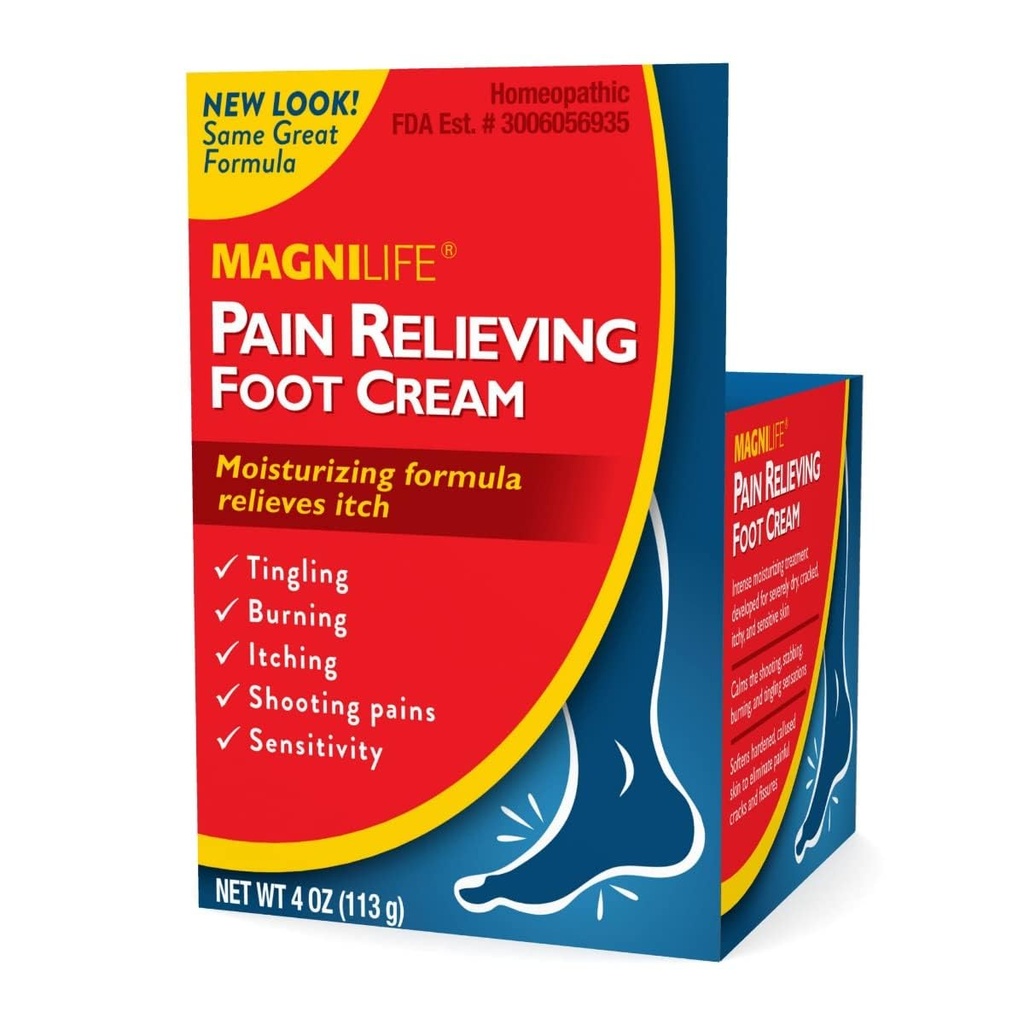 Magni Life DB Pain Relading Foot Cream, 4 Ounce vsak (2)