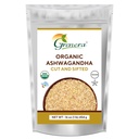 Grenera Organic Ashwagandha Root Cut in Sifted 1 LB, Withania Somnifera USDA Certified 3 do 5 mm Velikost, Najboljši za izdelavo zeliščnega čaja
