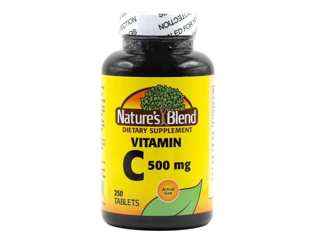 Naravna mešanica Vitamin C 500 mg 250 Tablete po mešanici narave