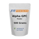 Alpha-GPC prašek 500 Grams, Non-GMO Alpha GPC dodatek holin prah, Vegan, tretja stranka testiran, Pred-workout, Spomin in Focus, s Scoop