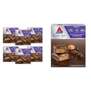 Atkins Pecan Caramel Clusters, 60 Count & Chocolate Caramel Mousse Bars, 5 Count - Nizka sladka sladica favoriti