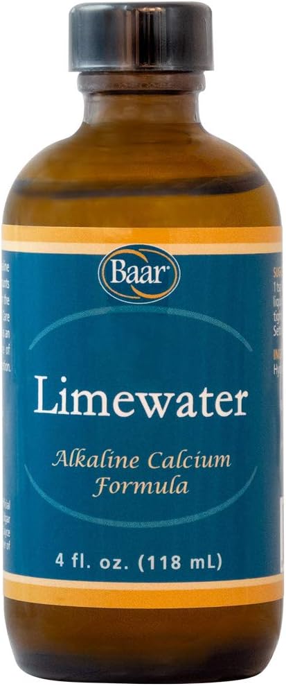 Baar Limona voda, alkalna kalcijeva formula, koncentrat, 4 oz