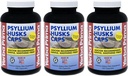 Yerba Prima Psyllium Husks Caps - 180 kap (paka 3) - Naravni fiber dodatek - Čiščenje Colon - Ne-GMO Gluten brezplačno