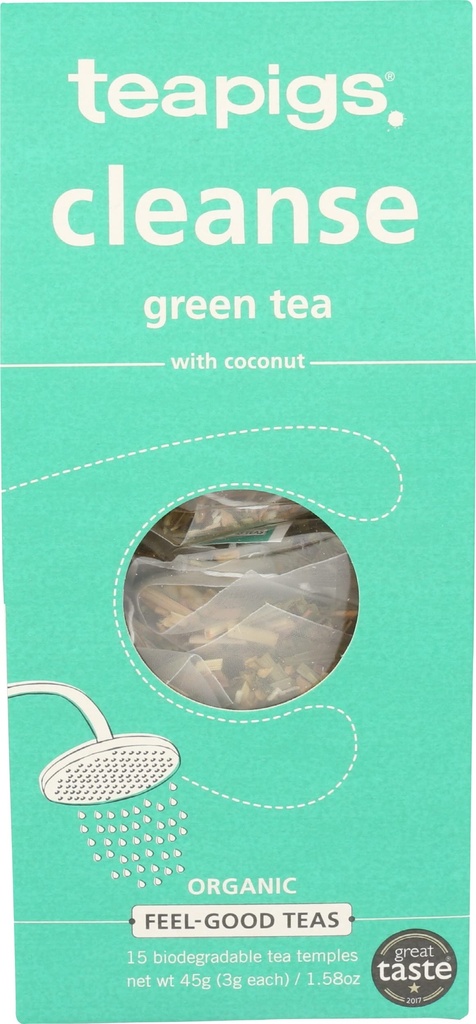 tiapigs Organic Cleanse, 15Count