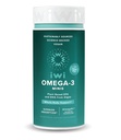 Iwi Omega-3 Mini softgels (30 strežnice), enostaven za pogoltniti, rastlinsko-bazen Algae Omega 3 z EPA + DHA, celotno-body podporo prehranski dodatek, Krill & Fish Oil Alternative, Brez ribjega pookusa