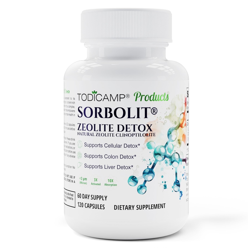 Zeolit Detox Kapsule - 120 Zeolit Kapsule - 1-2 μm Klinoptilolit Zeolit Detox - 2 meseca Na voljo Zeolit Klinoptilolit Kapsule - Zeolit Sorbolit Detox - Zeolitne tablete