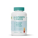 SmartyPants Prenatal Vitamini za ženske, Multivitaminski Gumiji: Omega 3 ribje olje (EPA/DHA), Biotin, metilfolat, Vitamin D3, C, Vitamin B12, B6, A, K & cink, Inozitol, 80 Število (20 Dnevna dobava)