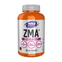 NOW Foods Sports Nutrition, ZMA (Zinc, Magnezij in vitamin B-6), Izboljšana absorpcija, športno okrevanje*, 180 kapsul