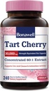 Bonawell Tart Cherry 60:1 Extract, 30000mg Jakost, izdelana iz Montmorency Tart Češnje, močno čiščenje sečne kisline, 8 Mesec dobave, 240 Kapsula