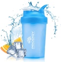 Prodigy Nutrition Labs Premium Shaker steklenica kot nalašč za beljakovinske Shake in Pred vadbo -14 Ounce (modra)