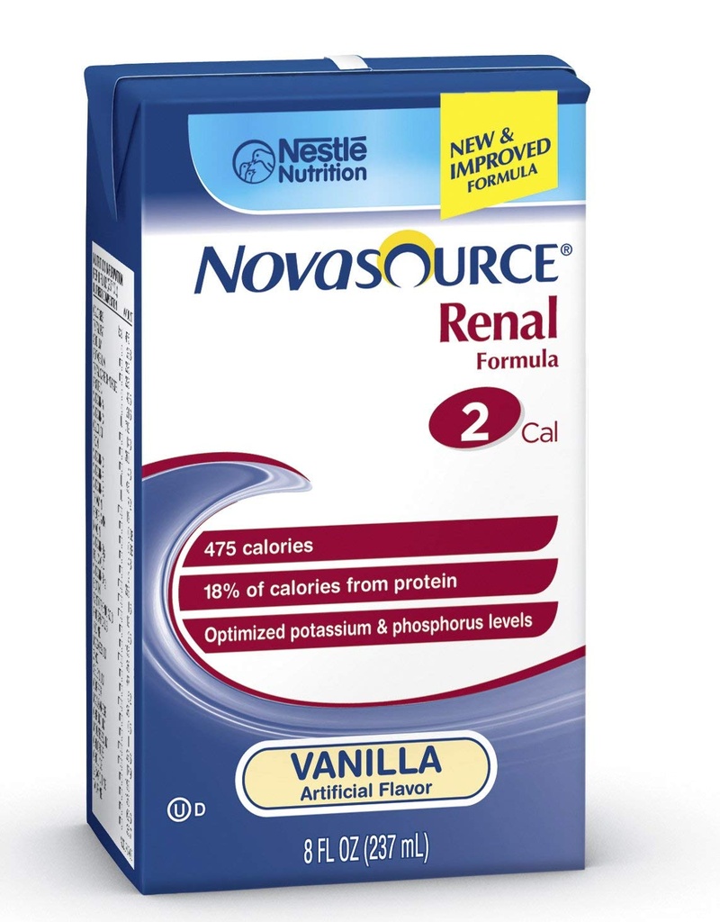 Novasource Renal Nutritional Supplement ( NOVASOURCE RENAL, 8OZ BRICS ) 27