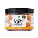 Neverjetna zelišča organsko črno seme olje Gumies - 500mg na strežbo, hladno stisnjeno črno seme kumine, izdelano z Nigella Sativa, pomaga povečati imuniteto, podpira zdravo prebave - Orange Flavor 60 Count