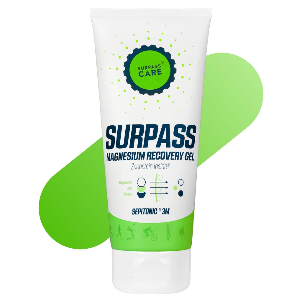 Surpass Professional Magnezij Mentol Gel za športnike 