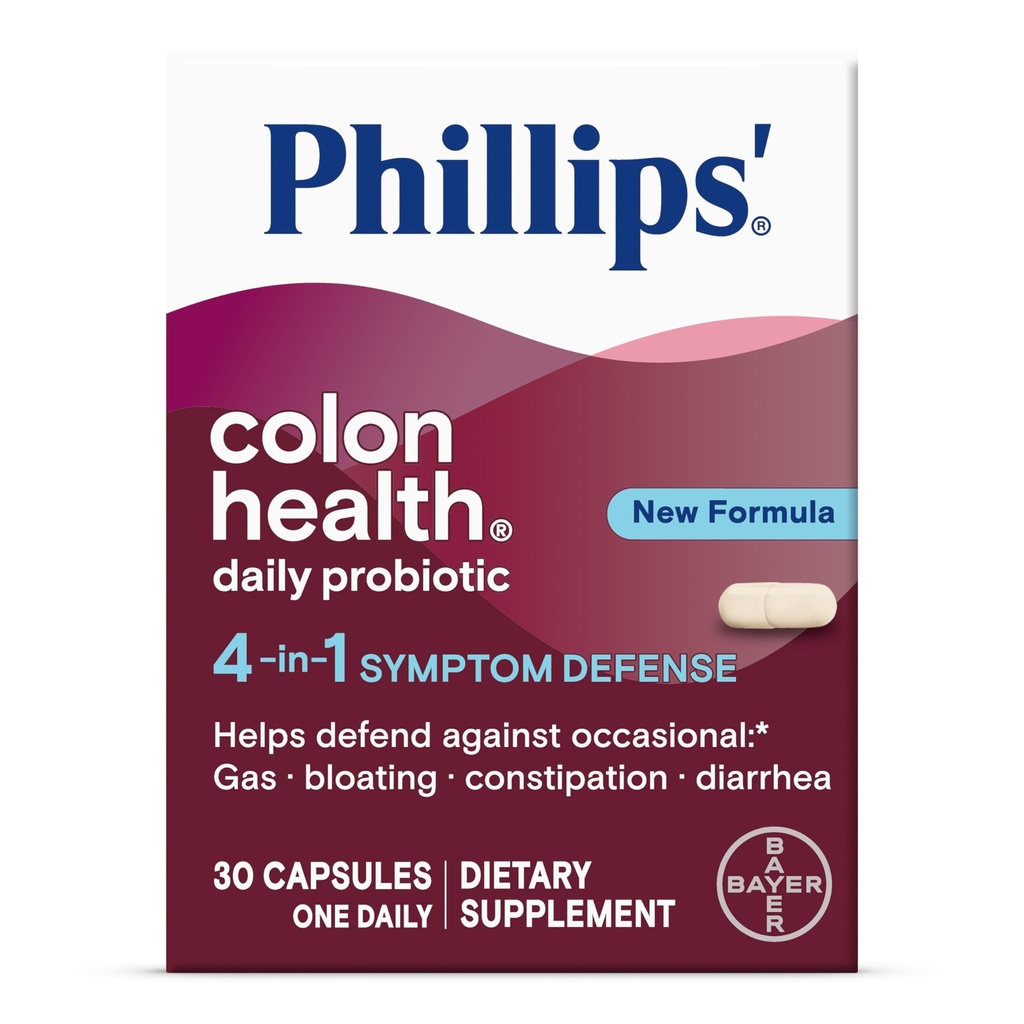Phillipsove probiotične kapsule Colon, 30-Count Steklenica - nakup paketov in shranjevanje (paket po 2)