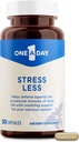 One A Day Stress Supplement – občasno stres Relief dodatek, oblikovan z Ashwagandha, Passionflower in Valerian Extracts za podporo živčnega sistema, 30 kapsul