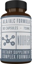 Acetil L-karnitin z alfa lipojsko kislino - ALC ALC ALCAR - alfa lipojska kislina z acetil L-karnitinom - 525 mg ALCAR - 225 mg ALA - 90 kapsul