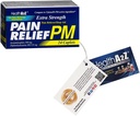 Health A2Z, Extra Strength Pain Relief PM,24 tablete, Comparte to Tylenol PM Active Sestavine