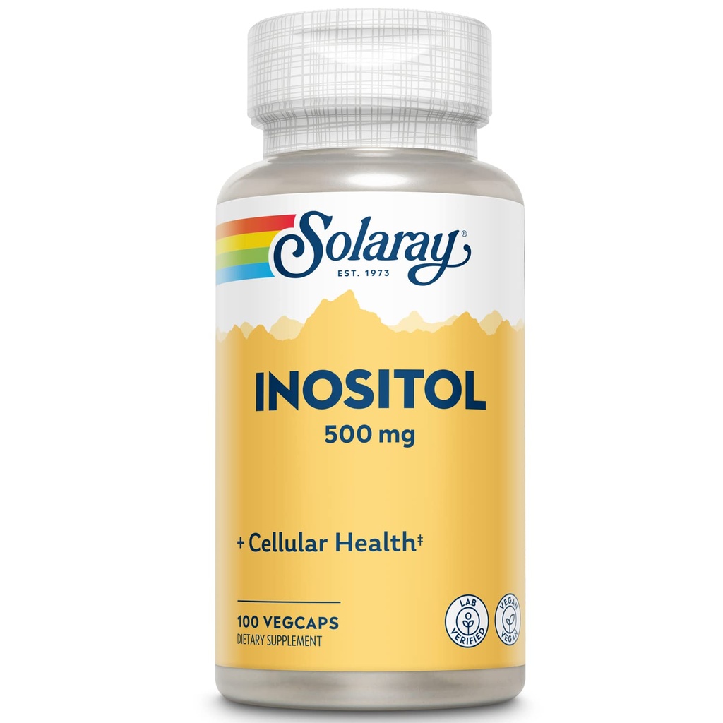 SOLARAY Inositol 500 mg Kapsule 