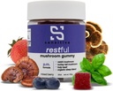 Sensitiva Restne gobe Gumies P.M. Formula - Reishi & Turkey Tail Gobe Dodatek Gumies, Gobe Gumies za spanje, Sprostitev in stres Relief (Mešana Berry P.M. Formula)