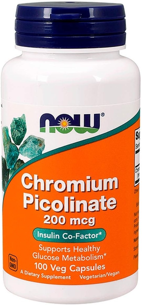 Kromov pikolinat 200mcg, 100 kapsul (paket po 2)